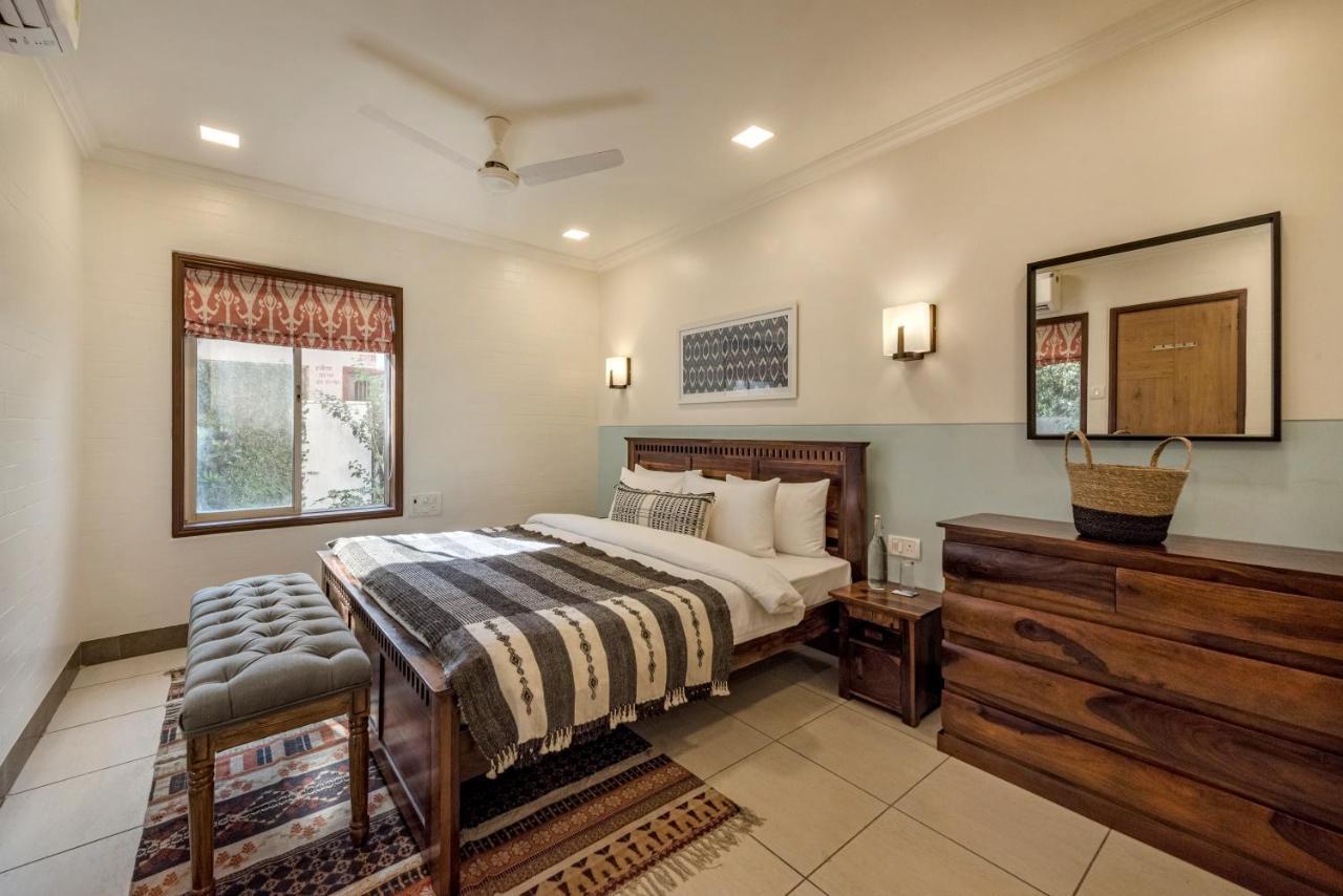 אליבג Saffronstays Gaia, Alibaug - Pool Villa Near Mandwa Jetty Perfect For Large Groups מראה חיצוני תמונה